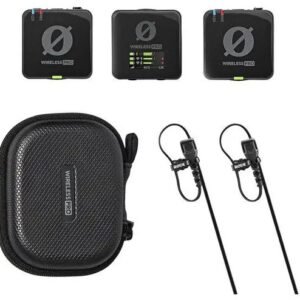 RODE Wireless PRO 2-Person Clip-On Wireless Microphone System/Recorder with Lavaliers (2.4 GHz)