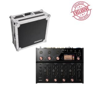 AlphaTheta Euphonia Rotary DJ Mixer with Magma Case