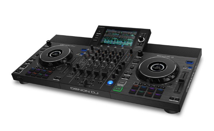 Denon DJ SCLIVE4 4-Deck Standalone DJ Controller with WiFi - Image 5