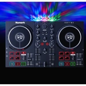 Numark PartyMixII DJ Controller with Built-In Light Show