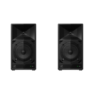 AlphaTheta Wave-Eight 8 inch Portable DJ Speaker – Pair (Bundle)