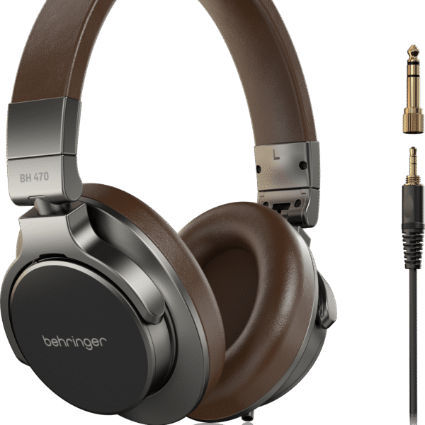 Behringer BH 470 Studio Monitoring Headphones - Brown