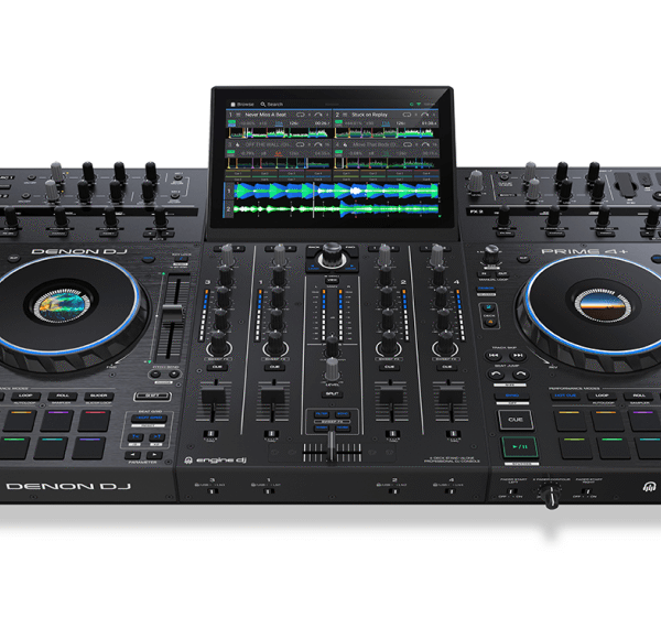 Denon DJ Prime 4+ 4-DECK STANDALONE DJ CONTROLLER WITH AMAZON MUSIC