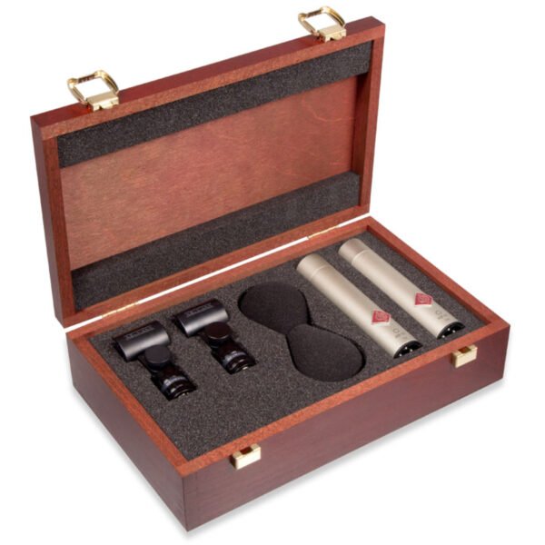Neumann KM 183 Stereo Set (2 × Omnidirectional Microphones, Nickel)