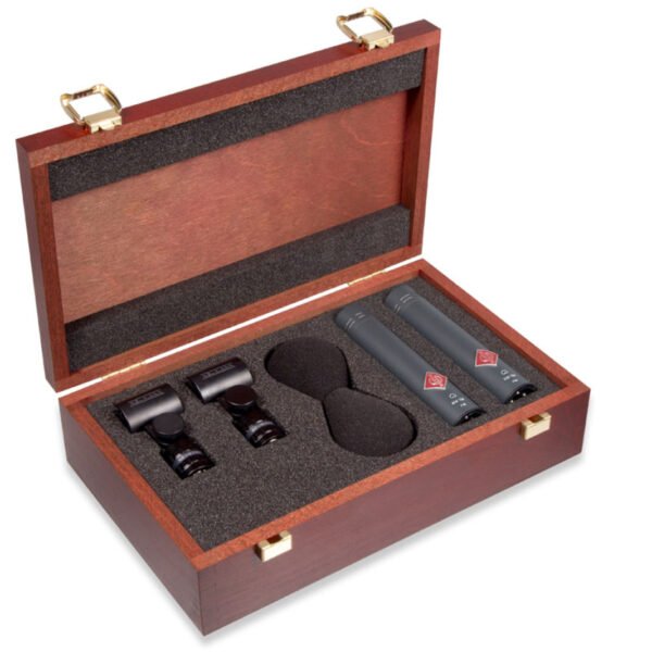 Neumann KM 184 mt Stereo Set (2 × Cardioid Microphones, Matte Black)