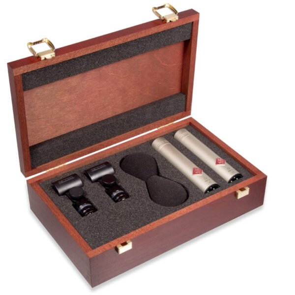 Neumann KM 184 Stereo Set (2 × Cardioid Microphones, Nickel)